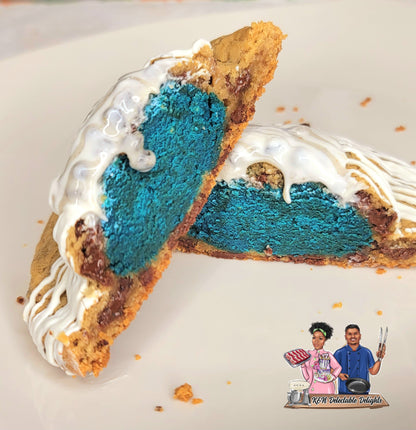 Blue Velvet STUFFED cookies